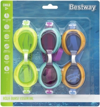 Aqua Burst úszószemüveg gyerekeknek - 3 csomag