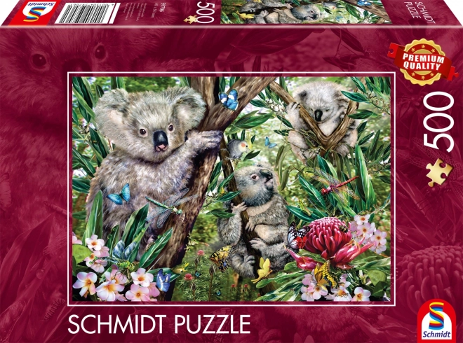 Schmidt koalacsalád puzzle 500 darabos