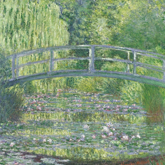 Claude Monet 2025 fali naptár 30 x 30 cm