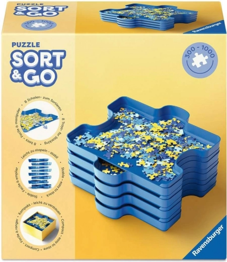 Ravensburger puzzle-darab válogató rendszer