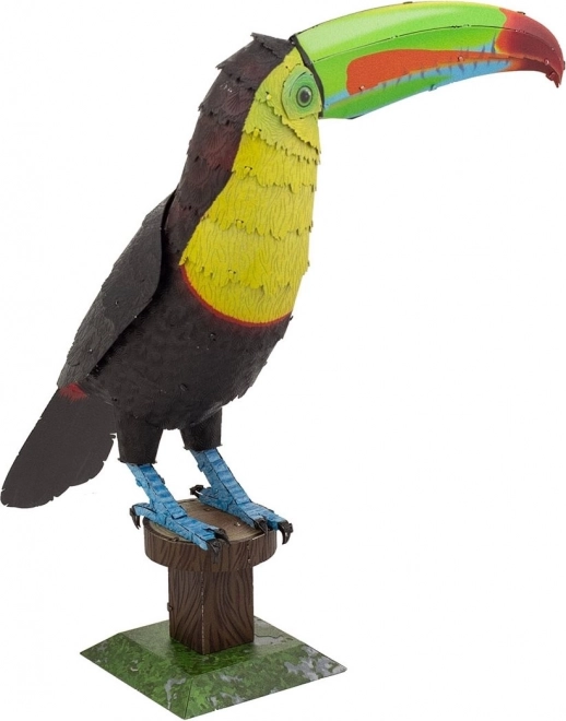 Fém 3D puzzle Tukán rövidcsőrűre