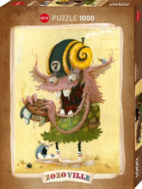 Puzzle Egészségtelen Ételek Zozoville 1000 darab