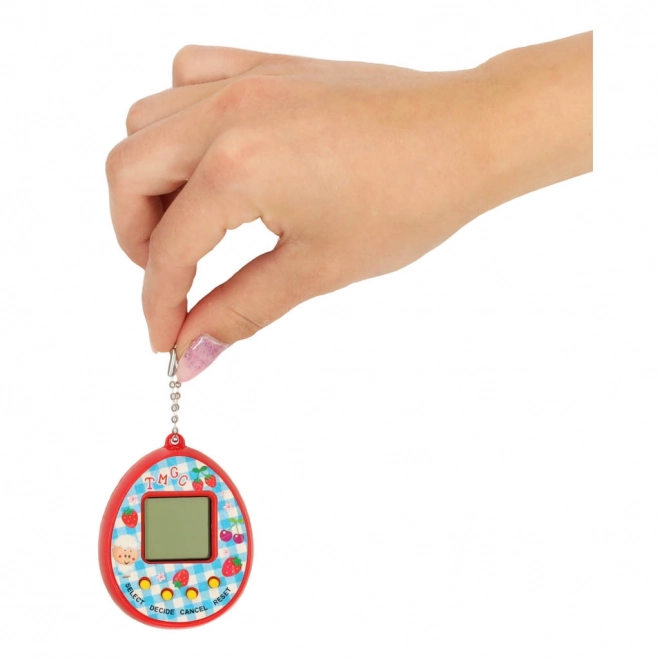 Tamagotchi tojás elektronikus játék gyerekeknek - piros