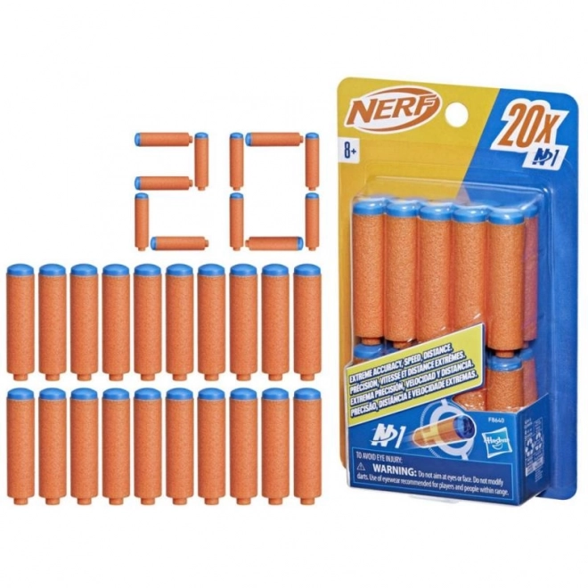 Nerf utántöltő 20 lövedékkel