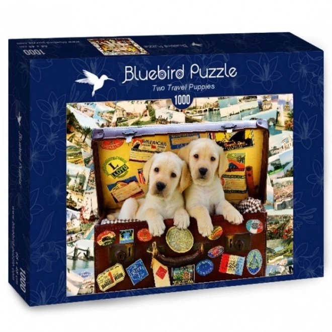 Bluebird puzzle utazó kölykök 1000 darabos