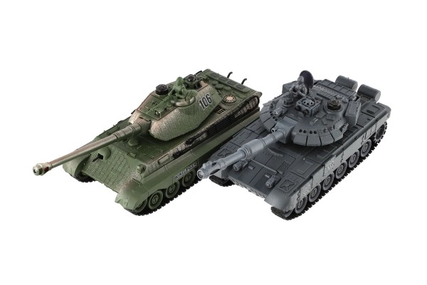 Tank RC készlet harci funkciókkal és világítással