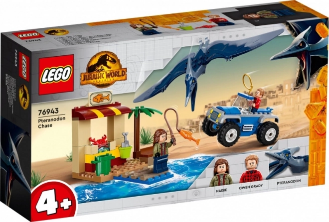 Lego Jurassic World pteranodon hajsza