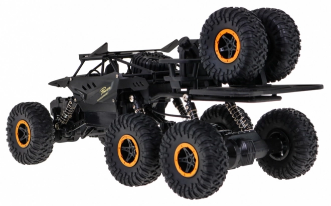 Zöld RC Rock Crawler gyerekeknek 6+ 1:10 terepjáró, 6x6 hajtás