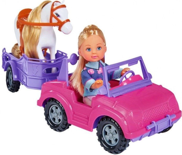 Dzsip leválasztható utánfutóval