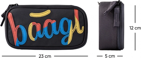 3 darabos Baagl készlet: Hátizsák, Tolltartó és Táska Logo Mix