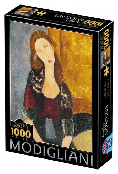 D-Toys Jeanne Hébuterne portré kirakós puzzle 1000 darabos