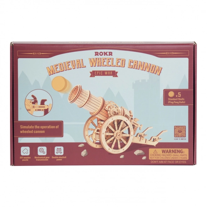 Rokr középkori ostromlöveg 3D puzzle