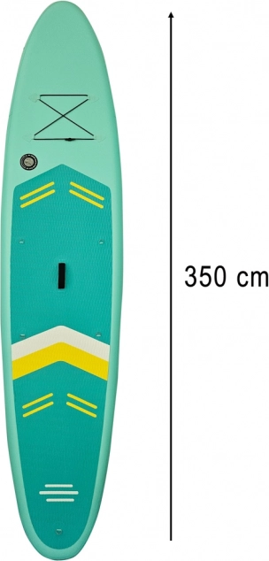 Felfújható paddleboard 350 cm kiegészítőkkel és üléssel