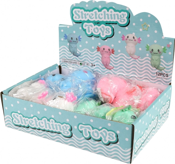 Antistressz ábrázoló Axolotl
