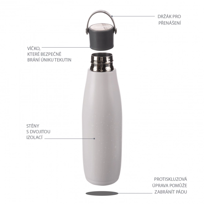 Városi termosz fogantyúval 480 ml