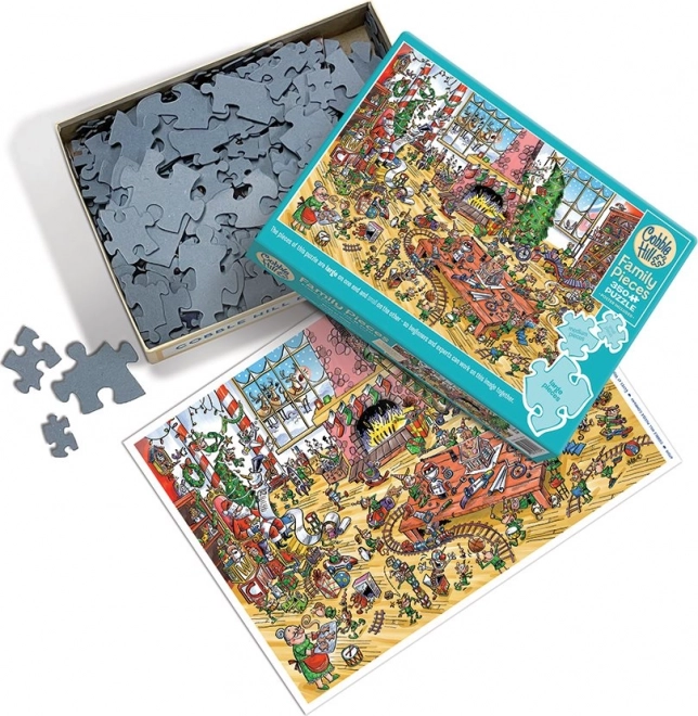 Cobble Hill családi puzzle dolgozó manók 350 darabos