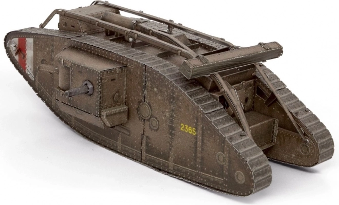 3D fém puzzle Brit tank Mark IV