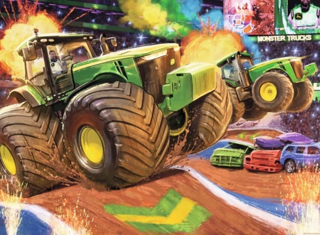 Ravensburger puzzle - John Deere nagy kerekek XXL 100 darab