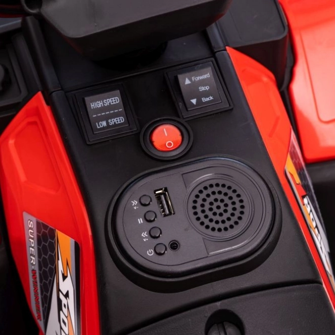 Gyerek elektromos négykerekű JC915 – Piros