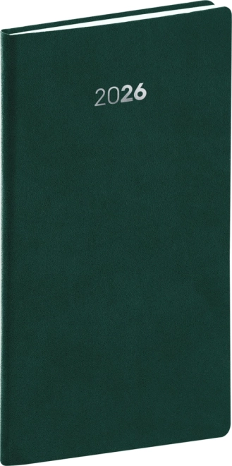 Zöld Balakon zsebnaptár 2026 9 x 15,5 cm