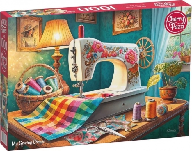 Cherry Pazzi Puzzle Az én varrósarkom 1000 darab