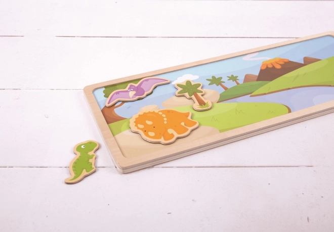 Bigjigs Toys mágneses szafari puzzle