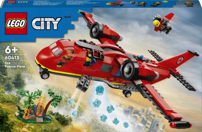 Lego City tűzoltó repülőgép mentőakció