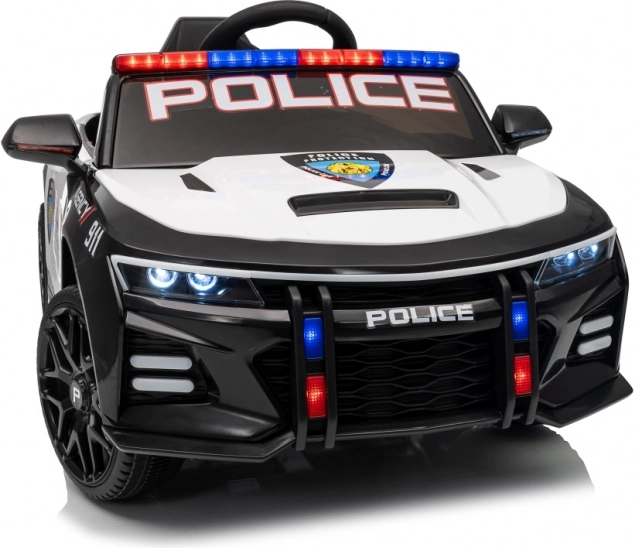 Fekete rendőrautó 911 Ügynökség