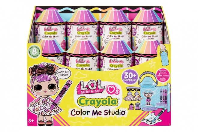 Crayola és L.O.L. Surprise színes stúdió babával