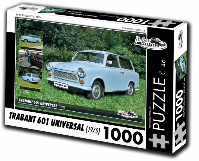 Retro-Autók Puzzle Trabant 601 Universal 1975 1000 Darabos