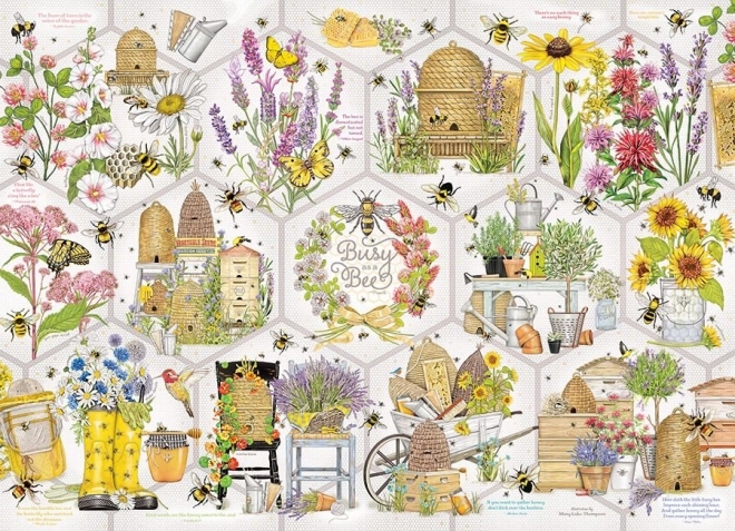 COBBLE HILL Puzzle Szorgos mint egy méh 500 darabos