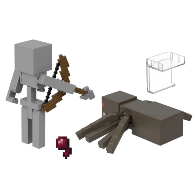 Minecraft Csontváz és Pók figura duó