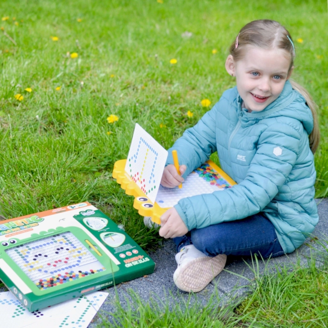 Woopie mágneses tábla gyerekeknek Montessori MagPad dinoszaurusz