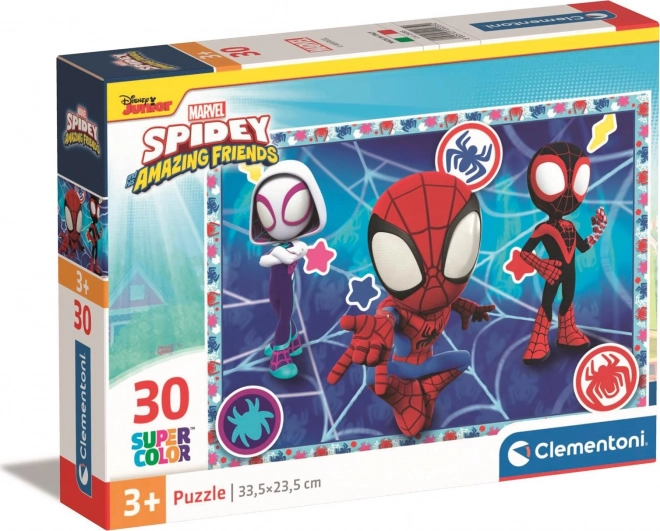 Clementoni puzzle 30 db-os - Spidey és csodálatos barátai