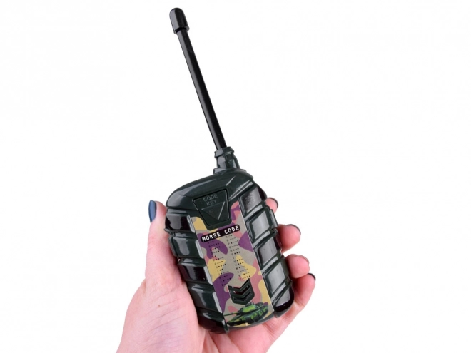 Walkie Talkie rendőrségi készlet