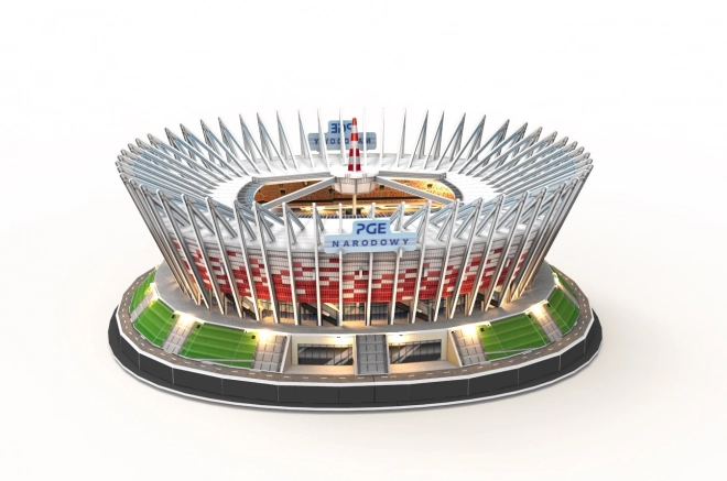 PGE Narodowy 3D LED Puzzle