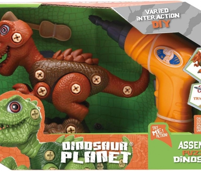 Összeszerelhető dinoszaurusz 17 cm