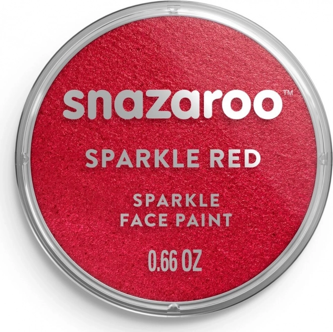 SNAZAROO Csillogó Piros Arcfesték 18ml