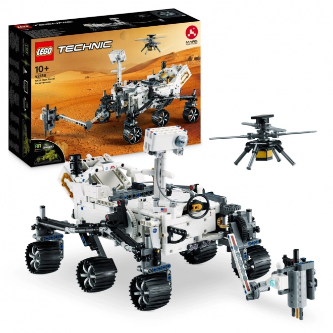 Lego technic nasa marsjáró perseverance modell