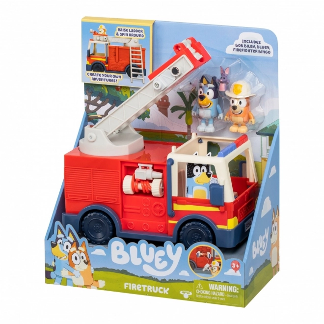 Bluey tűzoltóautó figurakészlet