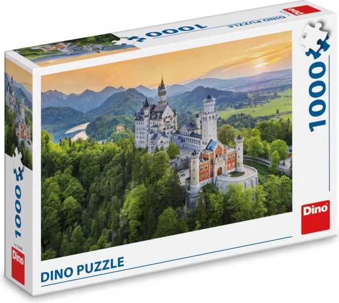 Neuschwanstein tavaszi puzzle 1000 darabos