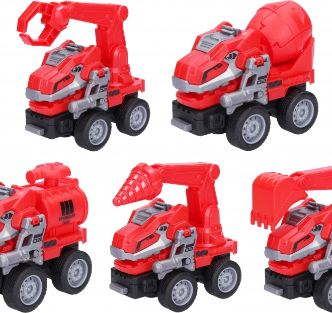 Autorobot Dino Tűzoltó 11 cm