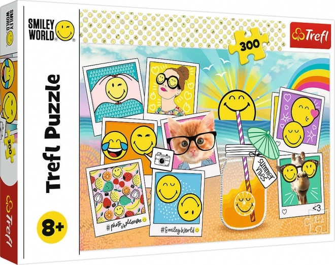 Trefl: Smiley nyaraláson 300 darabos puzzle