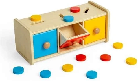 Bigjigs Toys színek szerinti válogató doboz