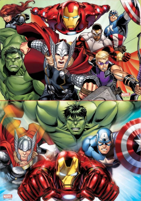 Educa puzzle Avengers összeállítás 2x48 darabos