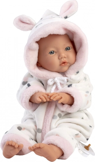 Realizmus baba kisbaba LITTLE BABY puha textil testtel 32 cm