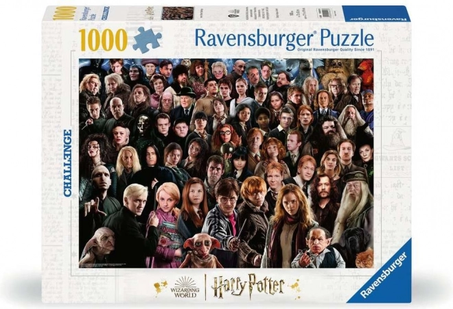 Harry Potter puzzle kihívás, 1000 darabos