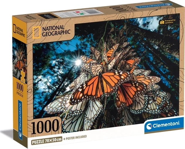 Clementoni National Geographic 1000 darabos puzzle