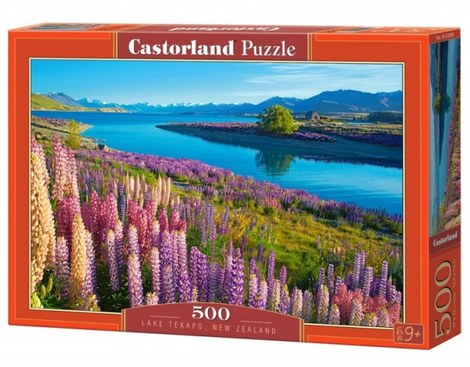 Jigsaw puzzle Jezero Tekapo Új-Zéland 500 darabos