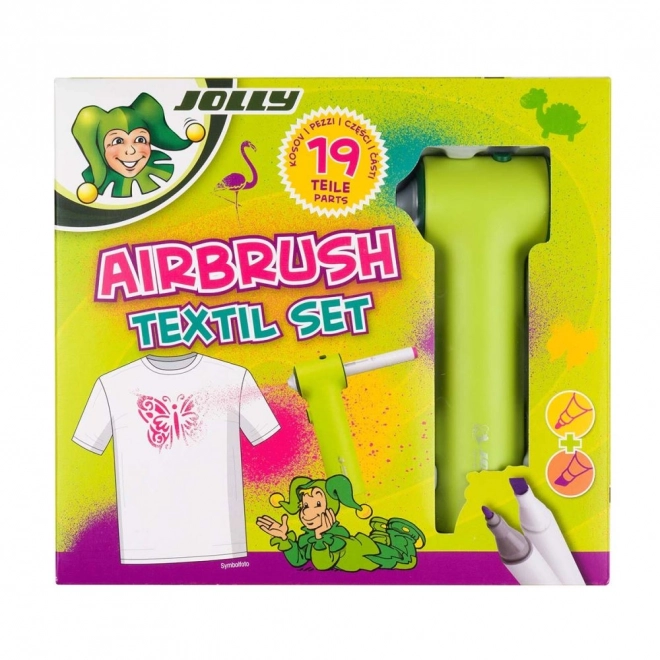 AirBrush kreatív szett textíliák díszítésére